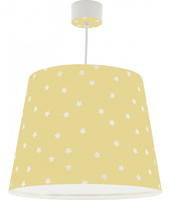 Дитячий підвісний світильник Star Light жовтий 33х65 см