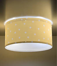 Дитячий стельовий світильник Star Light жовтий 33х16.5 см, фото 2