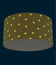 Дитячий стельовий світильник Star Light жовтий 33х16.5 см, фото 3