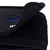 Кистьові бинти PowerPlay 3081 Gym WristT Wraps Чорно-Сині, фото 6
