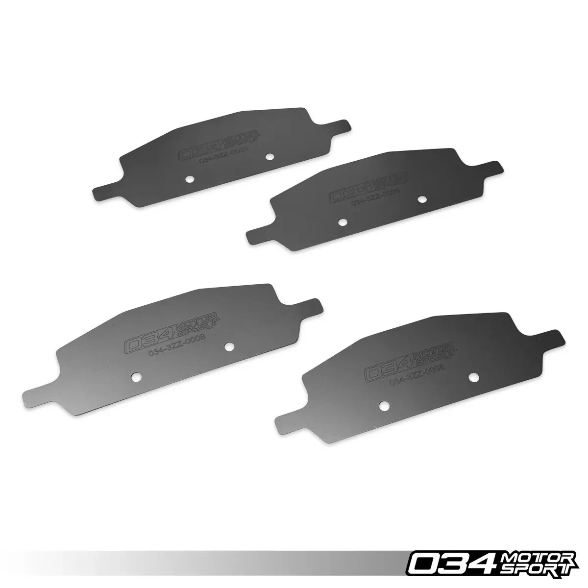 Титанові пластини 034motorsport для колодок, B9 Audi A4/S4/RS4, A5/S5/RS5,Q5/SQ5
