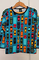 Дитячий реглан-лонгслів для хлопчика 110 машинки