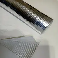 Утеплювач ФСС-С 200мкм (фольга + ПЕТ плівка + склосітка з липким шаром) 1х100м