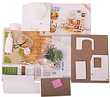 Румбокс Рожевий лофт DIY House Roombox Pink loft Інтер'єрний конструктор M033, фото 3