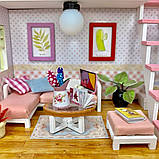 Румбокс Рожевий лофт DIY House Roombox Pink loft Інтер'єрний конструктор M033, фото 8