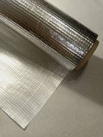 Утеплювач ФСС-А 200мкм (фольга + ПЕТ плівка + склосітка ) 1х100м