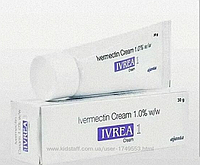 Крем івереа івермектин антипаразитарний Івреа Аджанта Фарма Ajanta Pharma Ivrea
