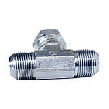 Адаптер - трійник Hipomak 1 1/16" UNF тато - 1 1/16" UNF тато - 1 1/16" UNF мама, фото 4