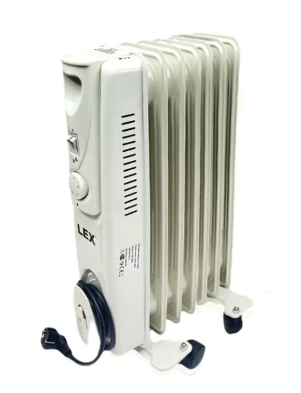 Нагрівач оливний LEX LXHY-15M 600-900-1500 Вт, фото 1