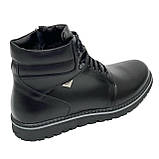 Чоботи чоловічі чорні на вовні зі шнурівкою та замком Максус Кєт 3 ш.ч.к. вел. розмір 46, фото 7