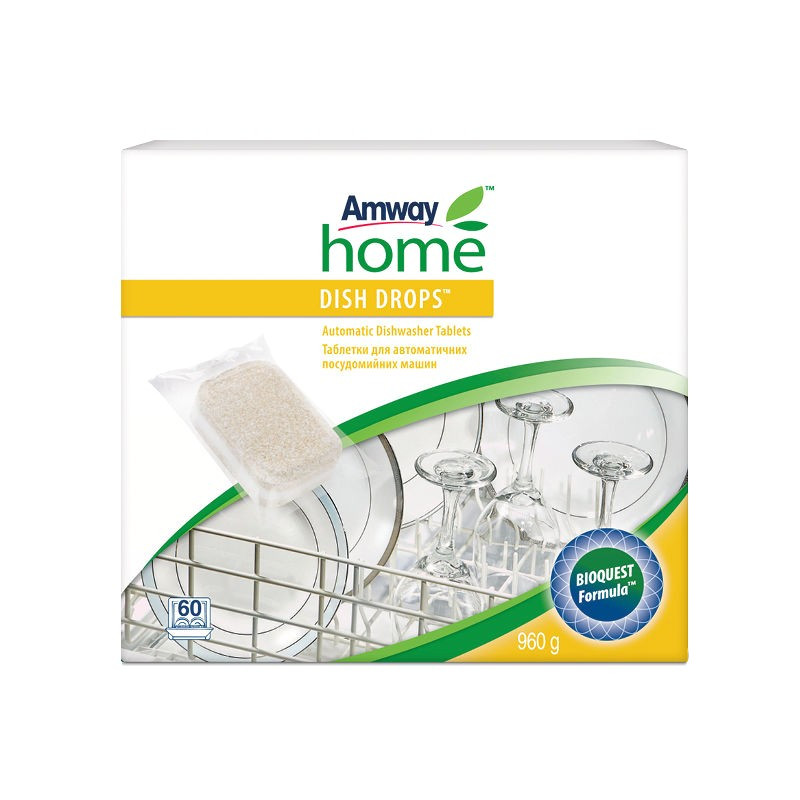 Таблетки для посудомоечных машин DISH DROPS Amway 60шт (ID#2436989619 ...