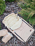 Конверт-чохол на овчині в коляску або на санки 98*48 см MAXI For Kids