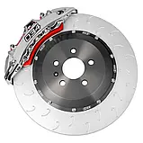 Гальмівний комплект восьмипоршневий RS+ 034motorsport, B9 Audi A4/S4/RS4, A5/S5/RS5,Q5/SQ5, червоний/чорний, фото 11