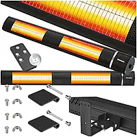 Інфрачервоний нагрівач Solaris Horizon 3000W, алюмінієвий корпус