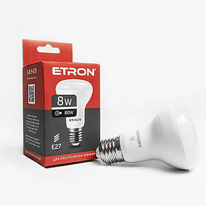 Світлодіодна LED лампа R63 8W E27 220V 4200K ETRON 1-ELP-070 рефлекторна