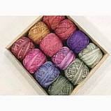 Набір муліне Flowers of Quaker Rosewood Manor Valdani Floss Cotton, фото 2