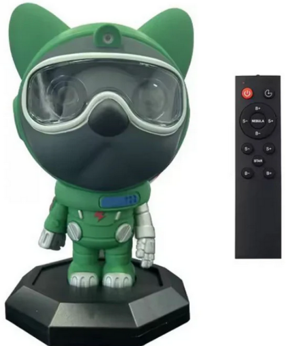 Проєктор зоряного космонавта собака Nebula Dog Projector з 1 лазером