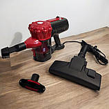 Вертикальний пилосос 2200 Вт для підлоги та меблів ручний контейнерний пилозбірник із регулюванням всмоктування, фото 2