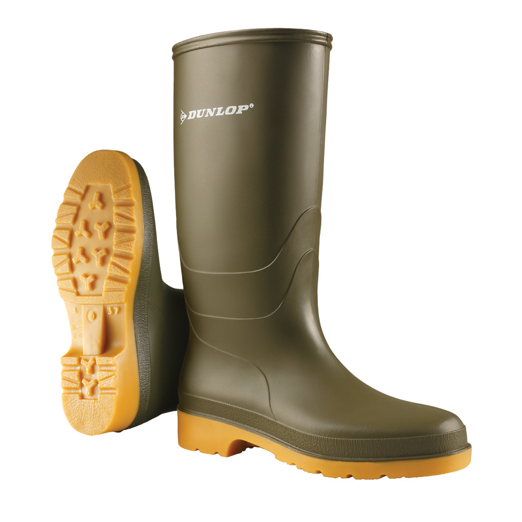 Гумові чоботи Dunlop Dull Green (розмір 28)
