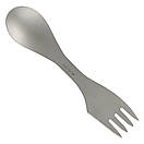 Титанова ложка — вилка туристична 3в1 Hwzbben, фото 2