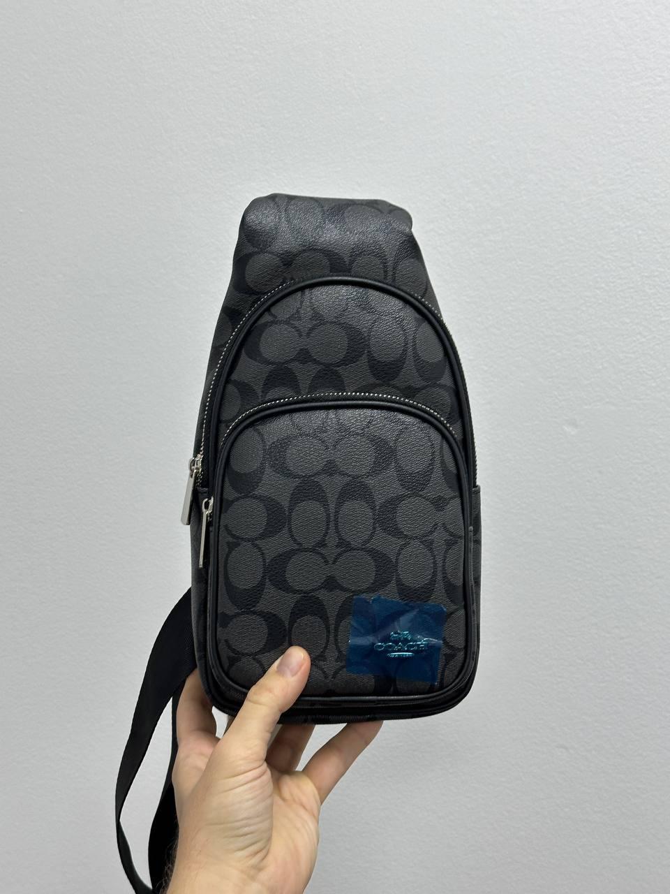 Чоловіча брендова сумка / чоловіча стильна сумка на ремені, фото 1