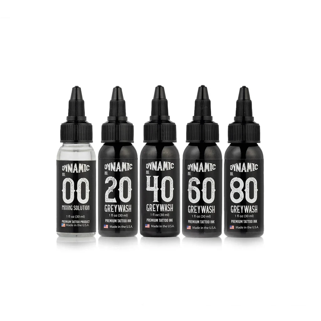 Тату фарба тіньова Dynamic GreyWash Solution Set по 30 мл, фото 1