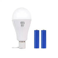 Лампа акумуляторна ZZ-33 E27 з 2 акумуляторами (1200*2) і гачком 20W