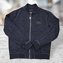 Джинсова куртка Montana Pilot USA Karl (stretch denim) - Black, фото 3