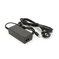 Блок живлення MERLION для ноутбука LG 19 V 2.1 A (40 Вт) штекер 6,5*4, 4 мм, довжина 0,9 м + кабель живлення