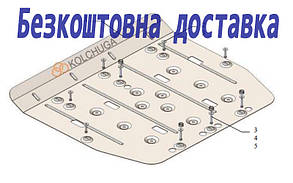 Захист двигуна Byd Song Plus Champion Ev (2023-)(Захист двигуна Бід Соянт ЕВ) Кольчуга