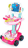 ✅Ігровий набір-візок Доктор 660-45 Рожевий, фото 9