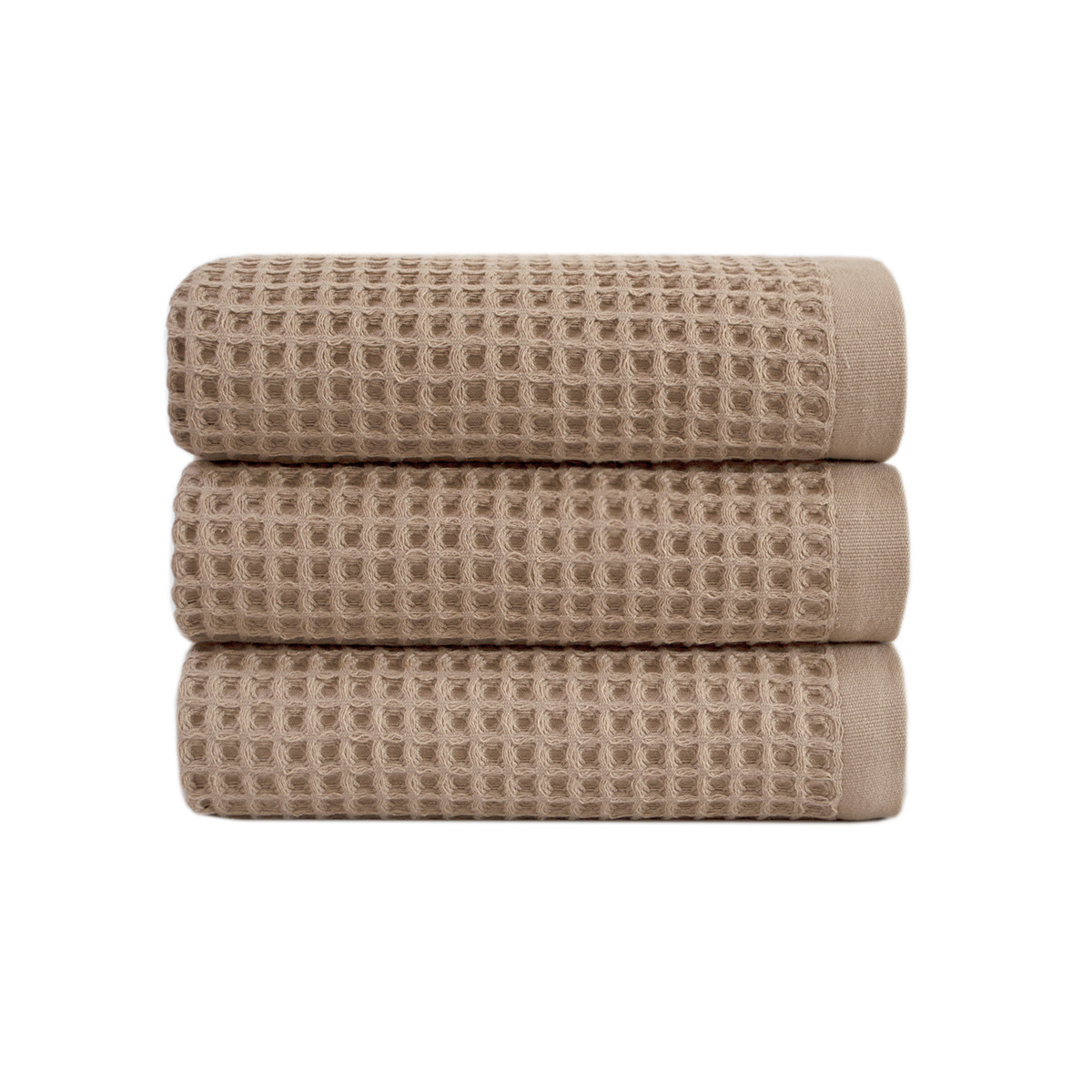 Рушник вафельний Waffle Турція cocoa какао 70*140