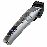 Машинка для стрижки акумуляторна з насадками Mesko MS 2843 (до 180 хв роботи, IPX 6, керамічне лезо), фото 3