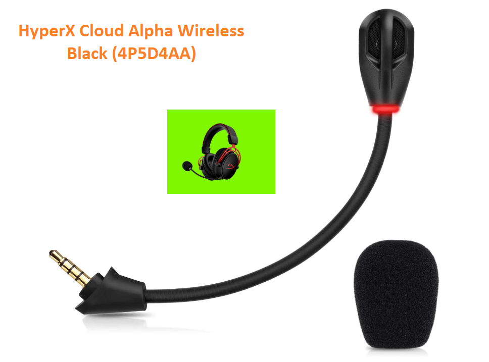 Мікрофон для навушників HyperX Cloud Alpha Wireless 4P5D4AA, фото 1