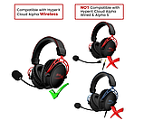 Мікрофон для навушників HyperX Cloud Alpha Wireless 4P5D4AA, фото 6