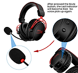Мікрофон для навушників HyperX Cloud Alpha Wireless 4P5D4AA, фото 5