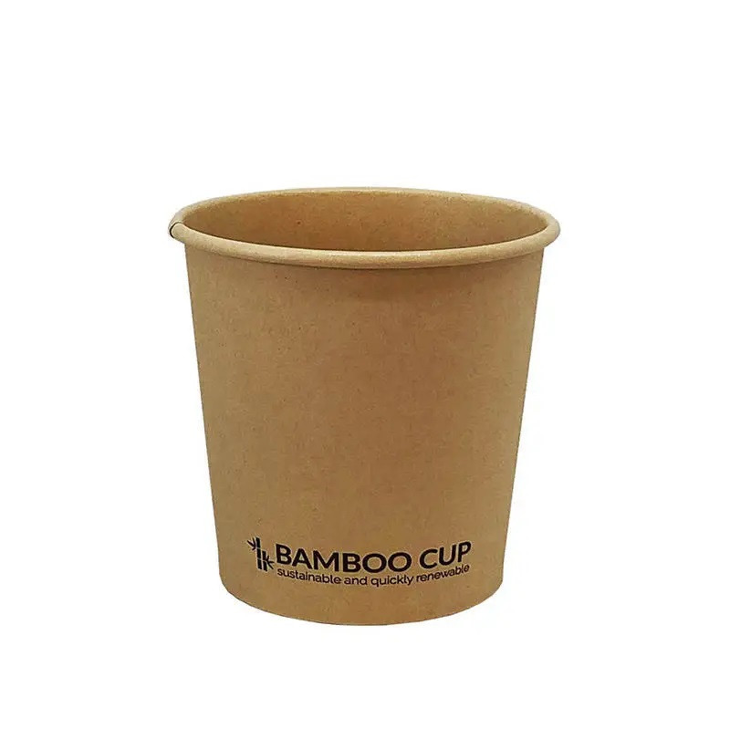 Стакан паперовий  Kraft Bamboo 270мл 50шт/уп ЕК (кр.d-78)