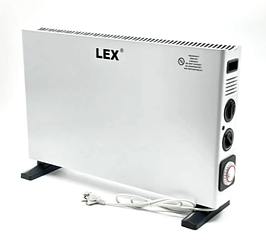 Нагрівач конвекторний електричний LEX LXZCH04FT (з вентилятором)