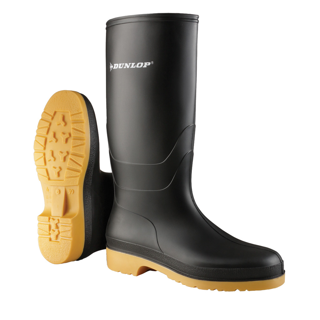 Гумові чоботи Dunlop Dull Black (розмір 28)