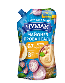 Mайонез Провансаль 67% 300г Чумак