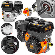 Бензиновий двигун 8 к.с. 5.9кВт LEX LXGE180F, фото 2