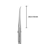 Ножиці професійні Staleks Exclusive 23 Type 2 (magnolia) для манікюру з нержавіючої сталі, фото 3