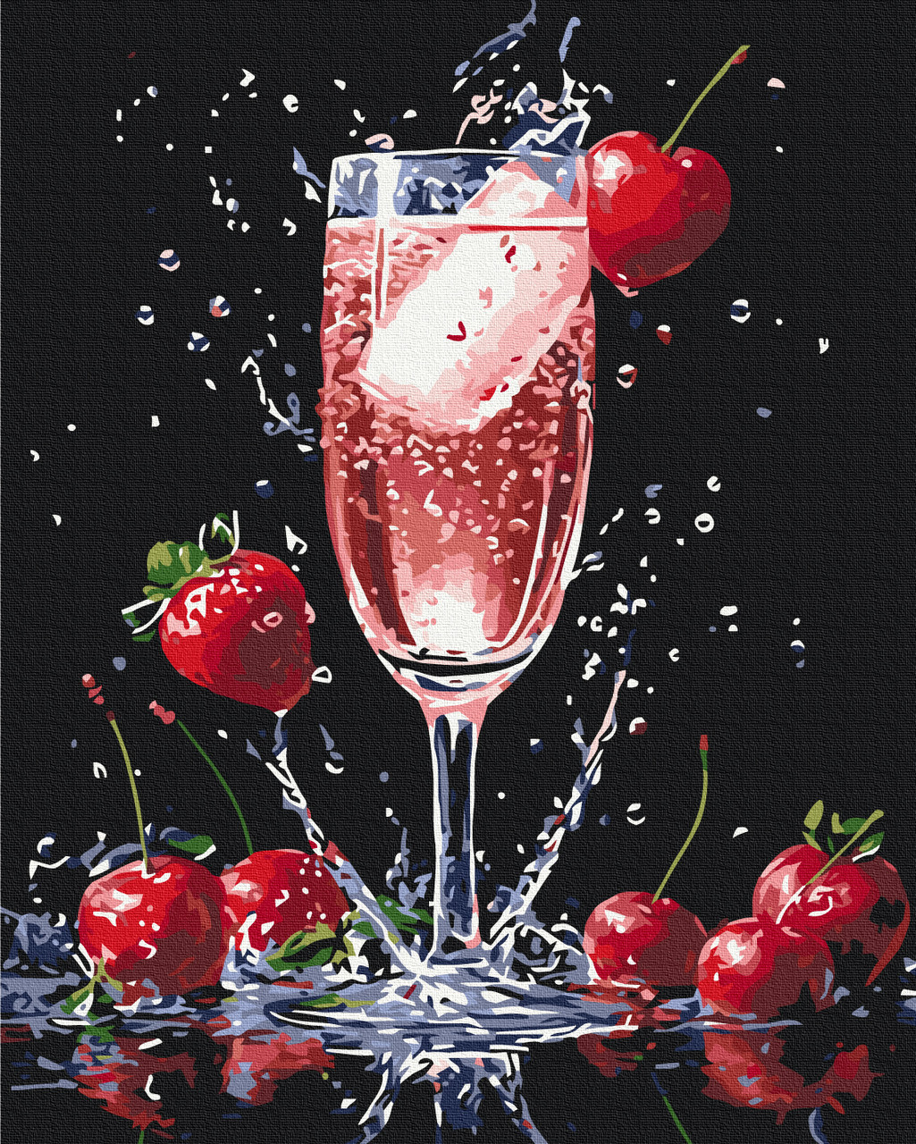 Картина за номерами Ігристе задоволення, фото 1