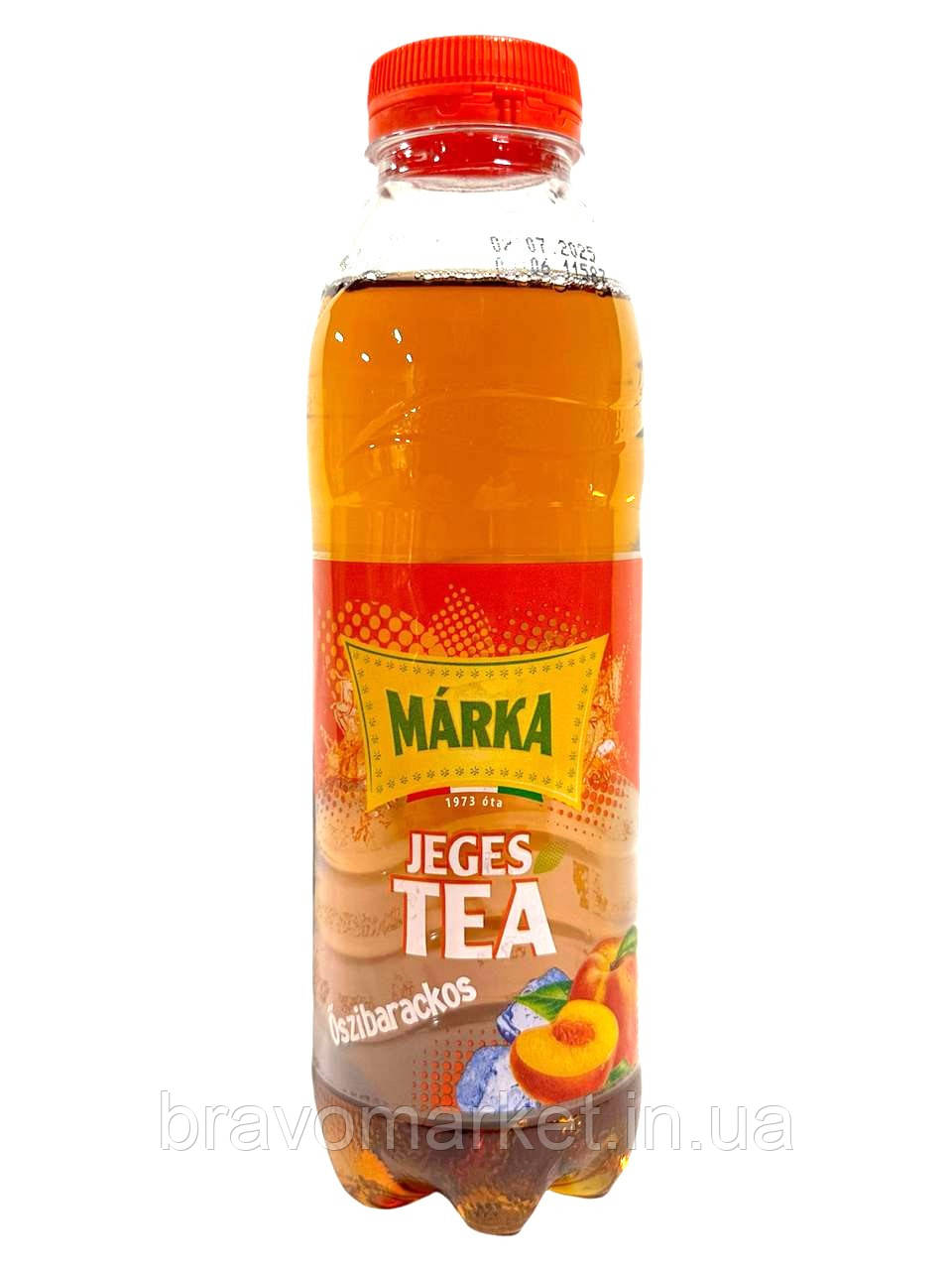 Холодний Чай Персик 0,5 л  ТМ Маrka (12 шт), фото 1