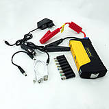 Пусковий пристрій для акб 50800 mAh, Пуско-зарядний пристрій з ліхтариком Пусковий зарядний KL-97, фото 3