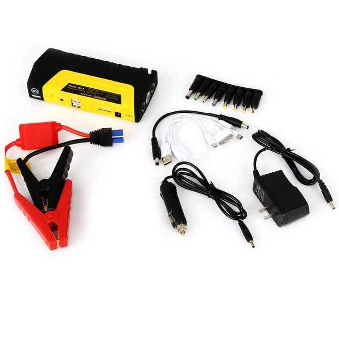 Пусковий пристрій для акб 50800 mAh, Пуско-зарядний пристрій з ліхтариком Пусковий зарядний KL-97, фото 1