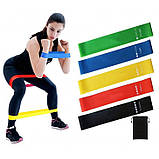 Фітнес еспандер гумовий для зарядок Fit Simplify 5 шт, Гумова стрічка для фітнесу spart ES-24, фото 4