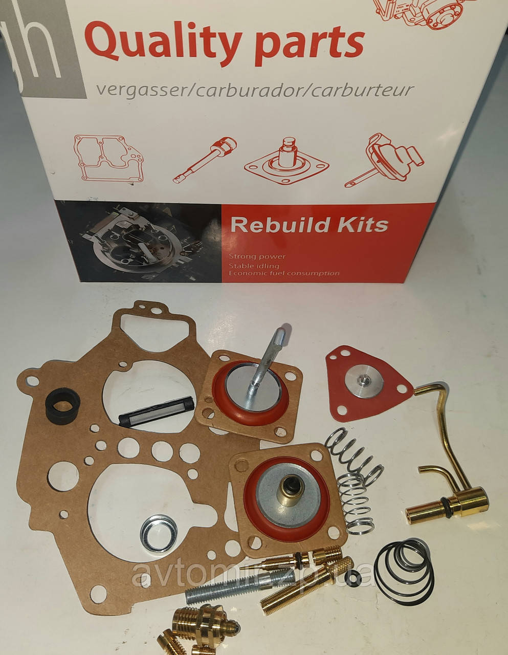 Ремкомплект карбюратора ВАЗ 2108, 2109, 1300 Солекс Solex High Quality parts