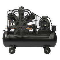 Компресор 300 л, 15 кВт, 380 В, 8 атм, 2000 л/хв. 3 циліндра INTERTOOL PT-0052, фото 4