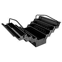 Ящик для інструментів TOPEX 79R102, 7 секцій, 55 x 20 x 27 см, стальний, компактний та міцний